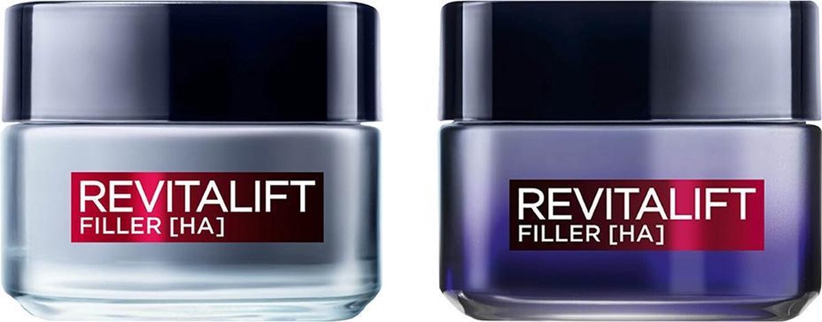 L'Oréal Revitalift Filler (HA) Dagcrème en Nachtcrème Pakket
