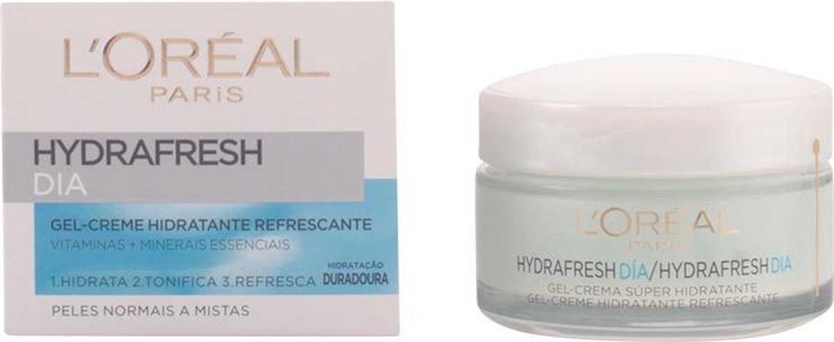 L'oréal Paris Hydrafresh Gel-crema Día Piel Mixta 50 Ml