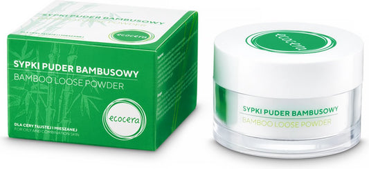 ECOCERA - Bamboe Poeder - Setting powder Make Up - Gezichts Poeder - Vegan - Parabenen vrij  - 8g