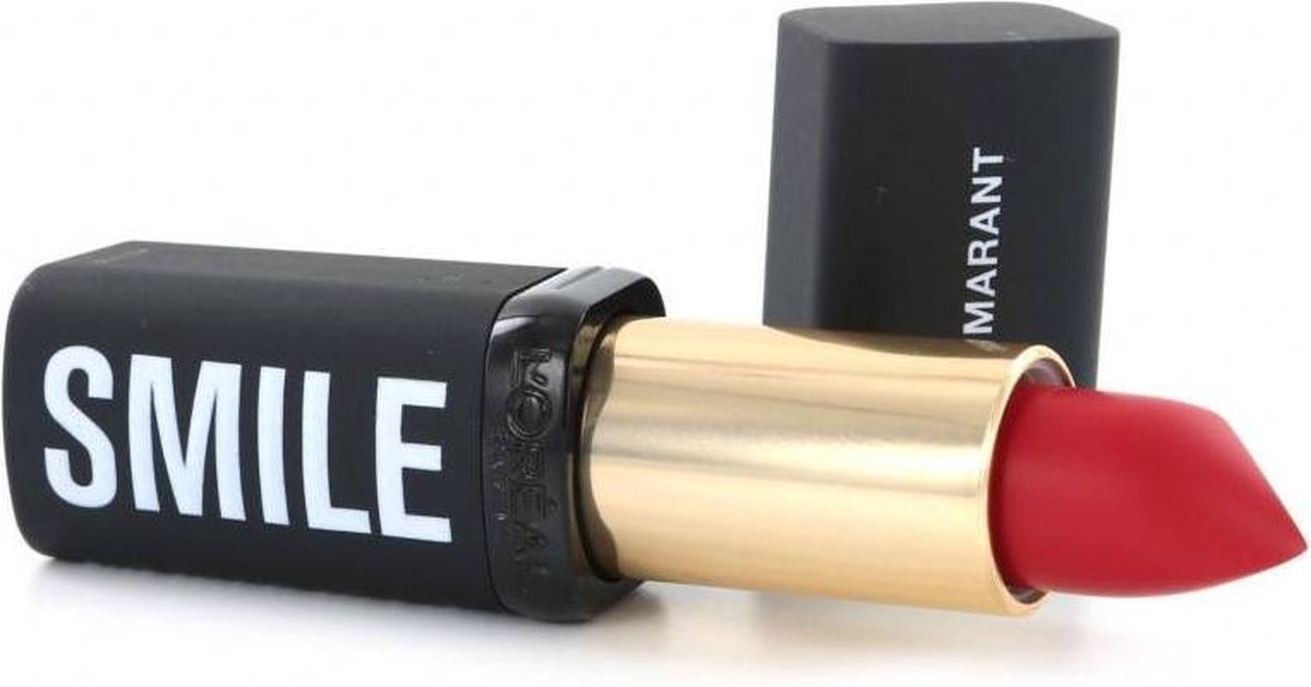 L'Oréal Paris X Isabel Marant Lippenstift - Limited Edition - 01 Belleville Rodeo - Donkerrood