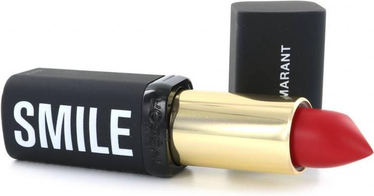 L'Oréal Paris X Isabel Marant Lippenstift - Limited Edition - 01 Belleville Rodeo - Donkerrood