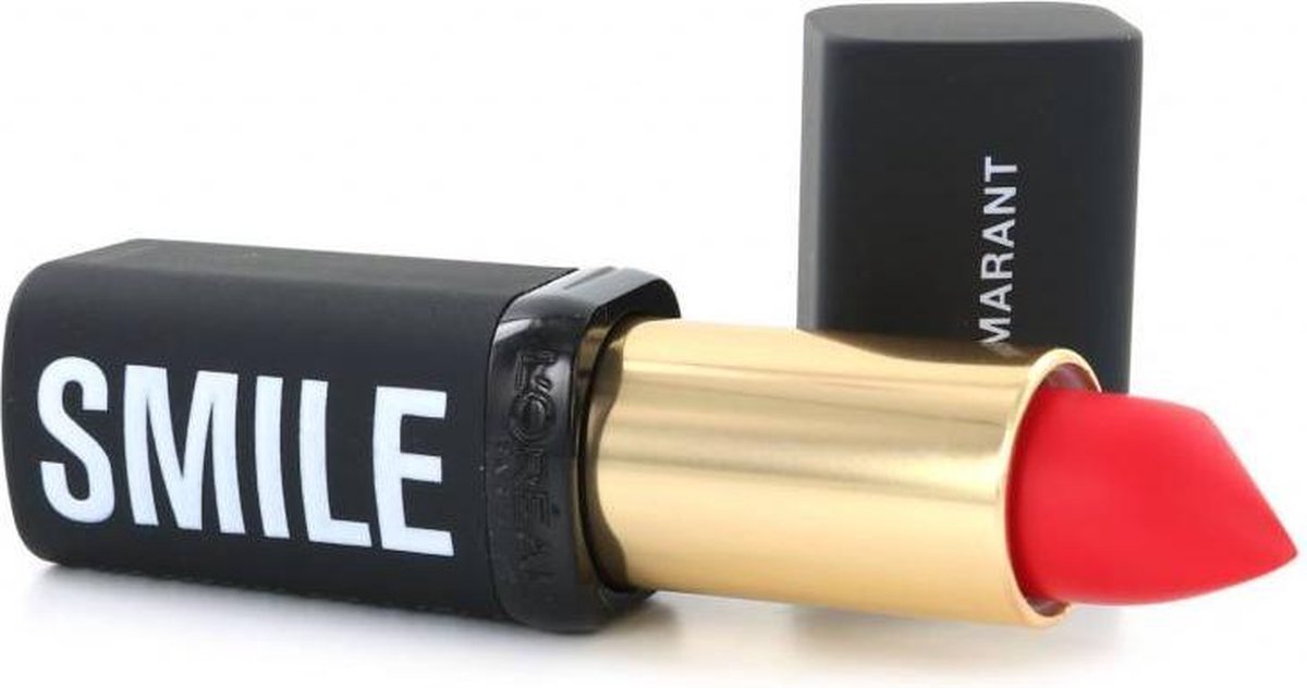 L'Oréal Paris X Isabel Marant Lippenstift - Limited Edition - 01 Belleville Rodeo - Donkerrood