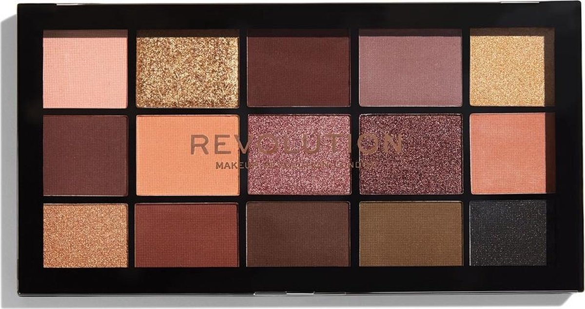 Makeup Revolution - Palette Eye Shadow Re-Loaded (Palette Basic Mattes) 15 X 1.1 G