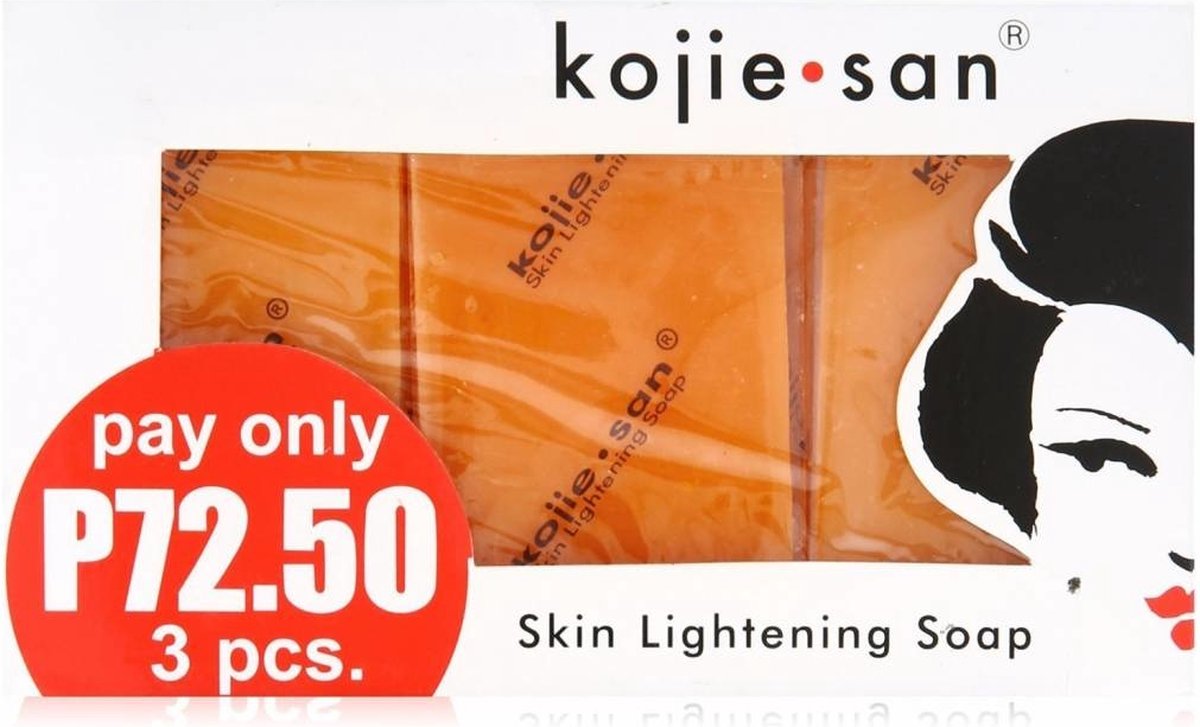 Kojie San Skin Lightening Soap 3x65gr 3+1 Gratis