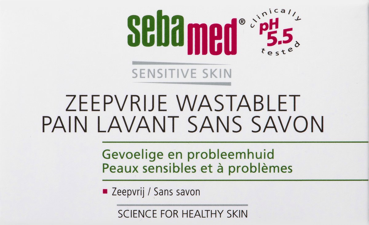 Sebamed Zeepvrij Wastablet - 6x 150 gram - Grootverpakking