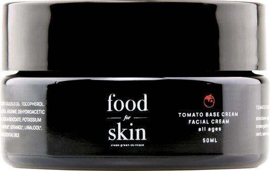 Food for Skin - Tomato Base Cream 50ml - vegan - 100% natuurlijk - made in NL