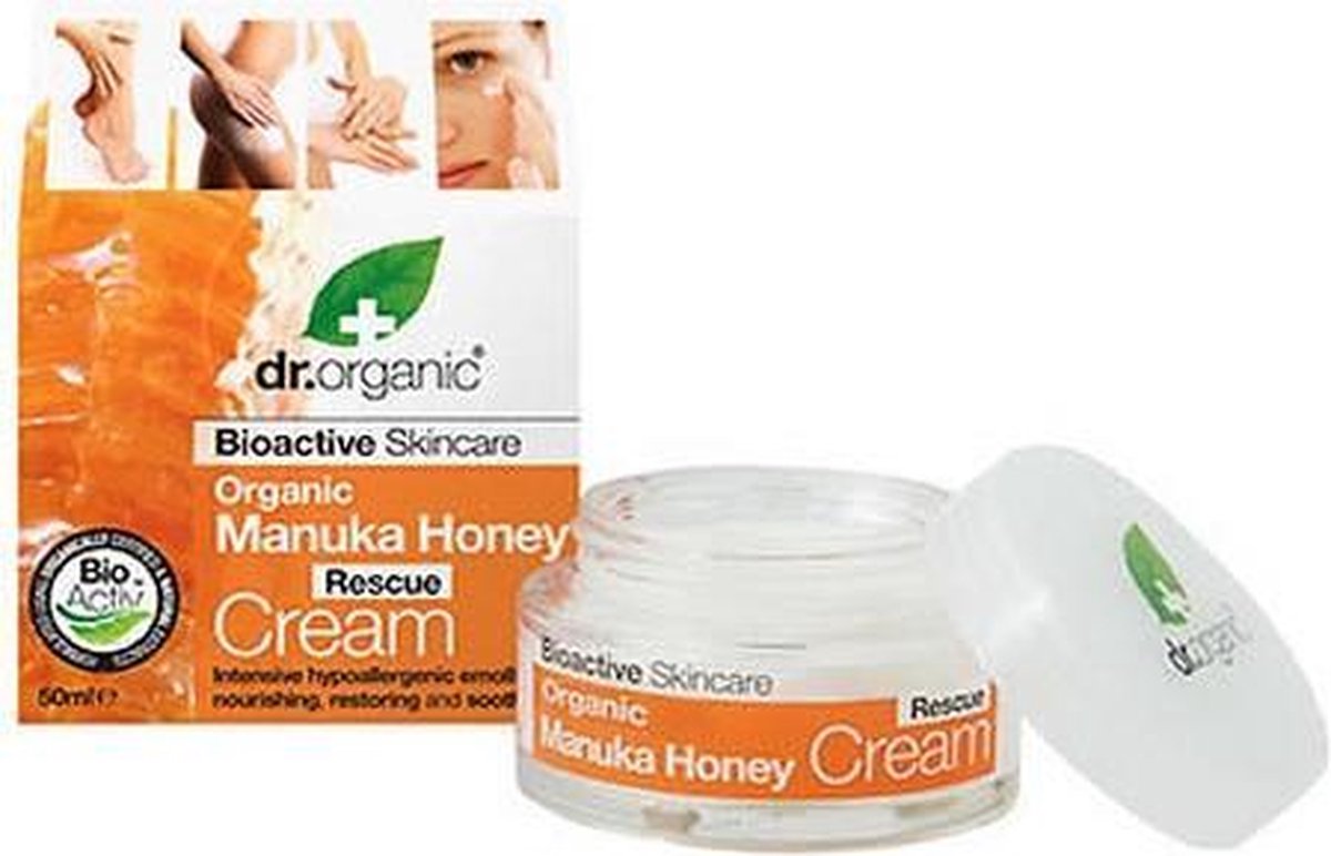Dr Organic Manuka Honey Rescue Cream 50ml