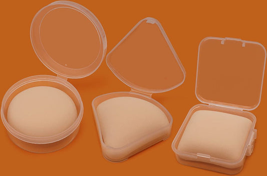 3 stuks poeder make-up puffs luchtkussen poeder cosmetische natte droge make-up tool met foundation make-up borstel