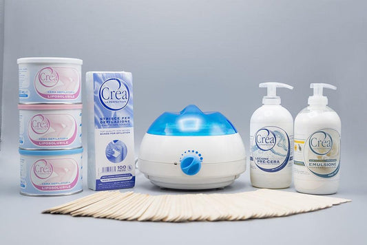 Complete ontharing wax / hars set professioneel