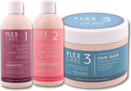 Beschadigd haar pakket  / Stap 1 , 2, & 3 / Shampoo / Conditioner / Masker / Haarverzorging