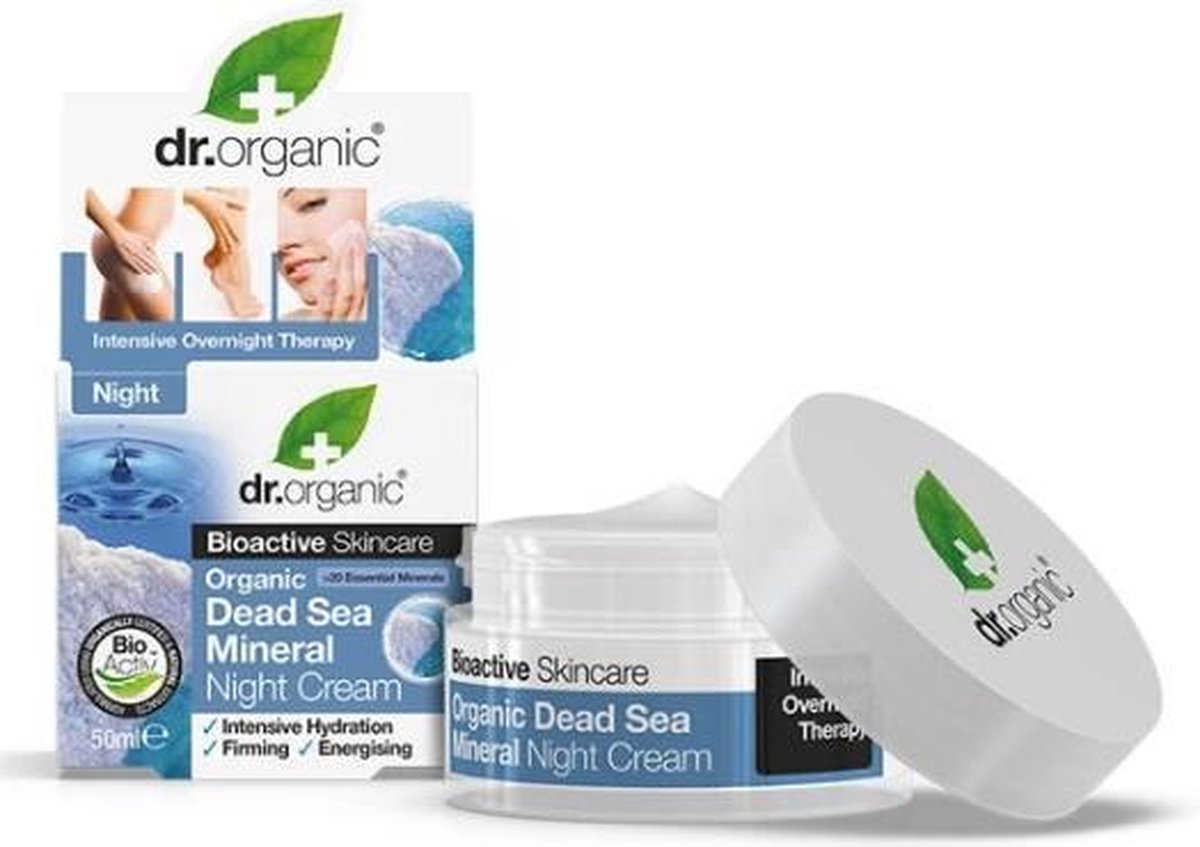 Dr. Organic Dead Sea Mineral Night Cream 50ml