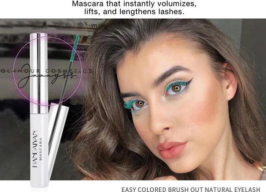 Mascara Set van 6 kleuren | Mascara zwart | Mascara bruin | Mascara blauw | Mascara groen | Mascara violet | Mascara roze | Mascara Waterproof | Colorful Mascara | 3D Fiber Lash Make-up Waterproof Long-lasting 6 pcs