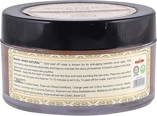 Khadi Natural - Gold Peel Off Mask - 50 g