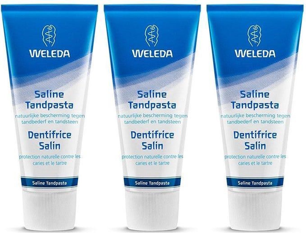 Weleda Saline Tandpasta 3x75ml