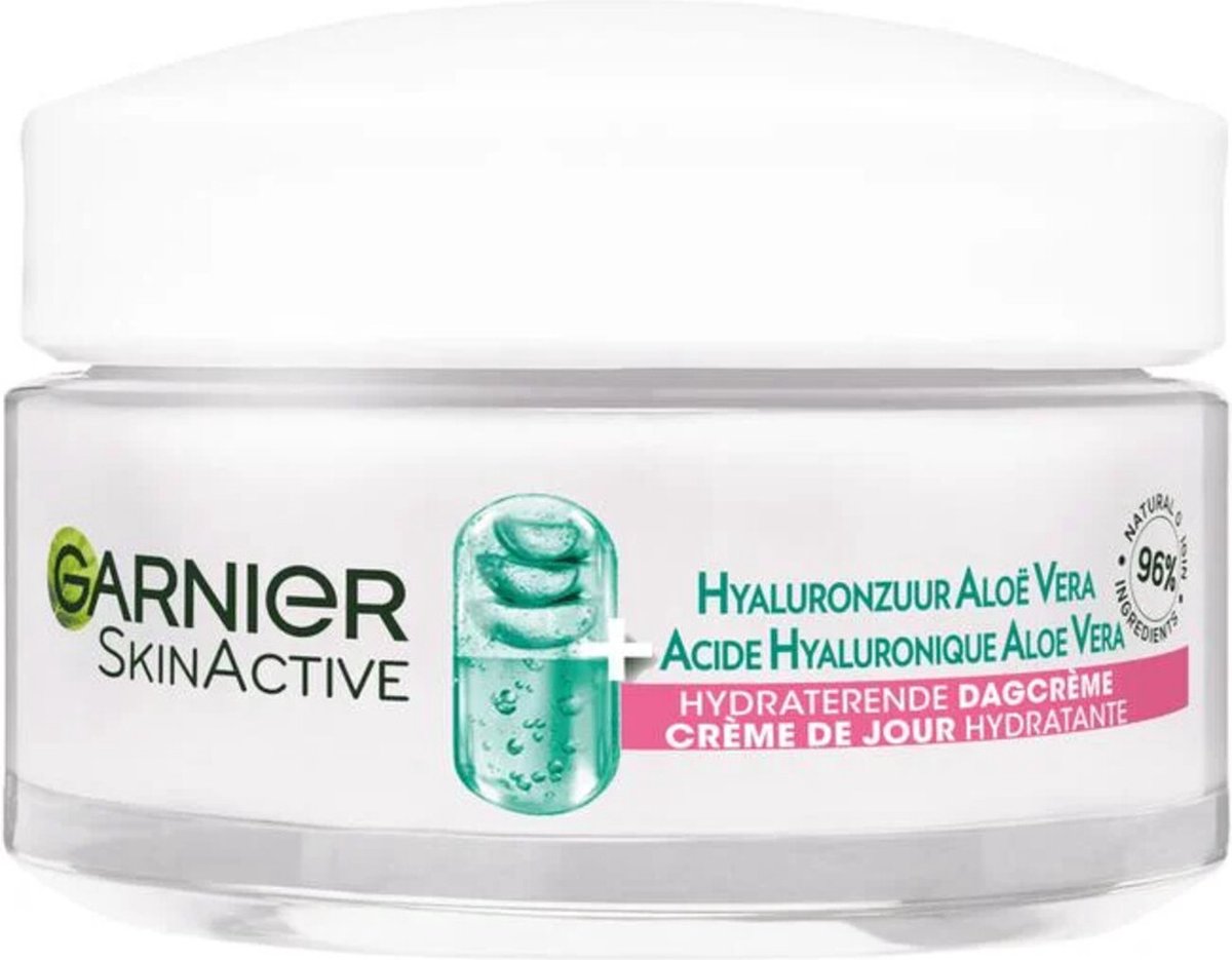 Garnier SkinActive Hyaluronzuur Aloë Vera Hydraterende Dagcrème 50 ml