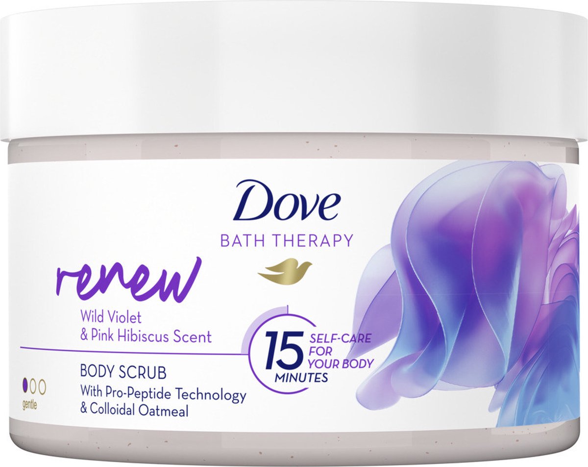 Dove Bath Therapy - Renew Body Scrub - 295 ml