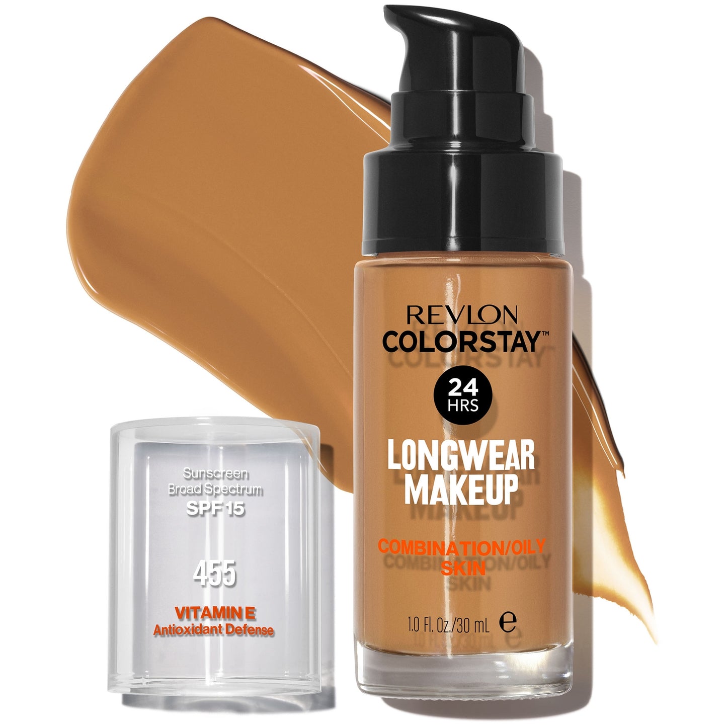 Revlon ColorStay Make-Up Foundation for Combination/Oily Skin (Various Shades) - Cappuccino