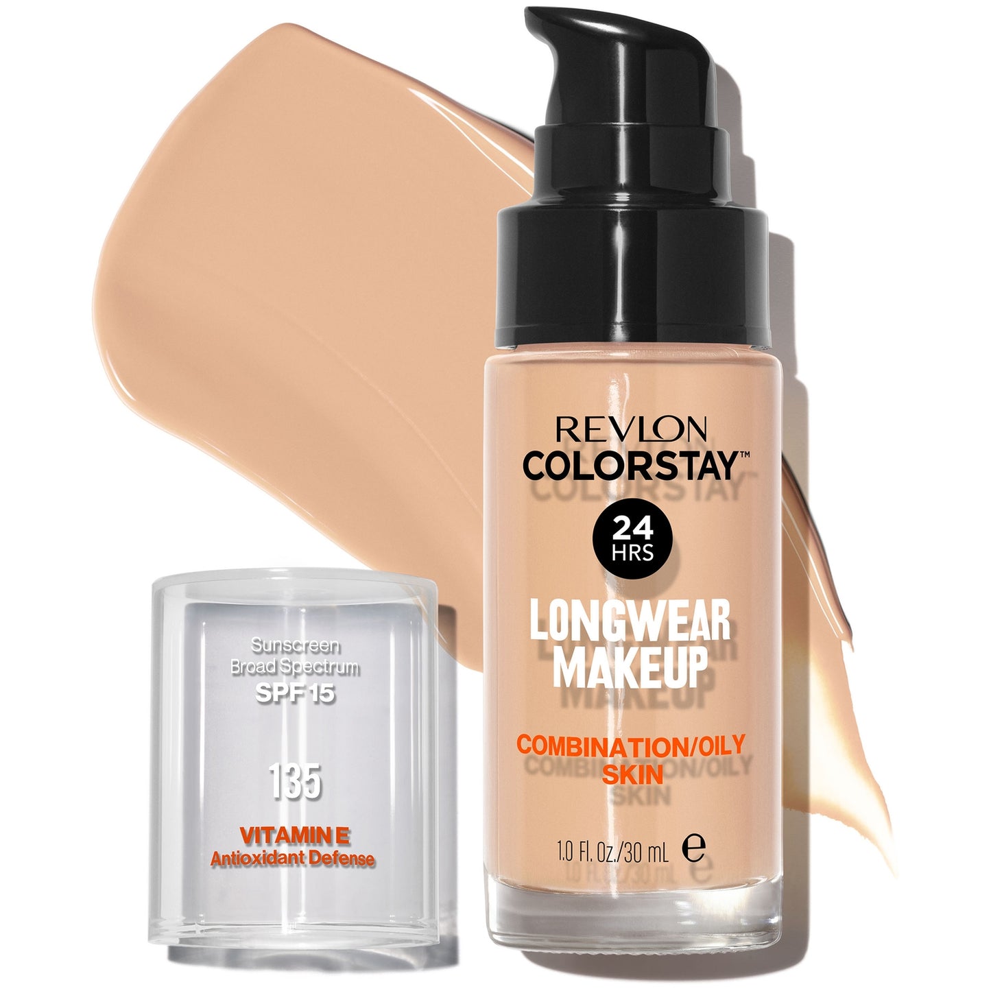 Revlon ColorStay Make-Up Foundation for Combination/Oily Skin (Various Shades) - Cappuccino