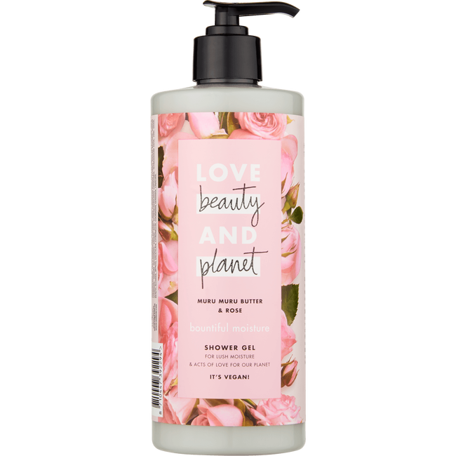 Bountiful Moisture Muru Muru Butter & Rose Shower Gel