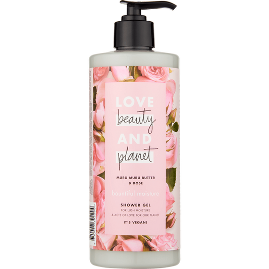 Bountiful Moisture Muru Muru Butter & Rose Shower Gel