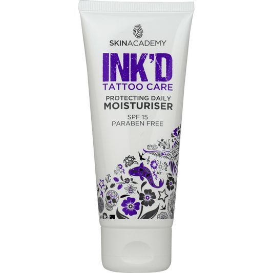 Ink'd Tattoo Care Protection Daily Moisturiser SPF15