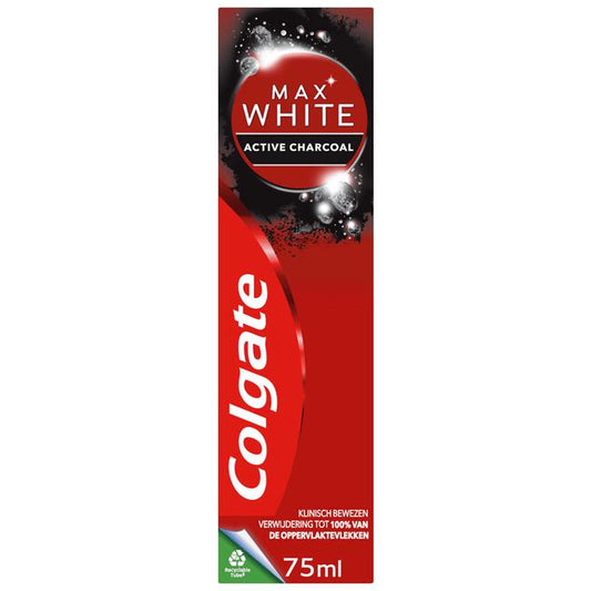 Max White Charcoal Whitening Tandpasta