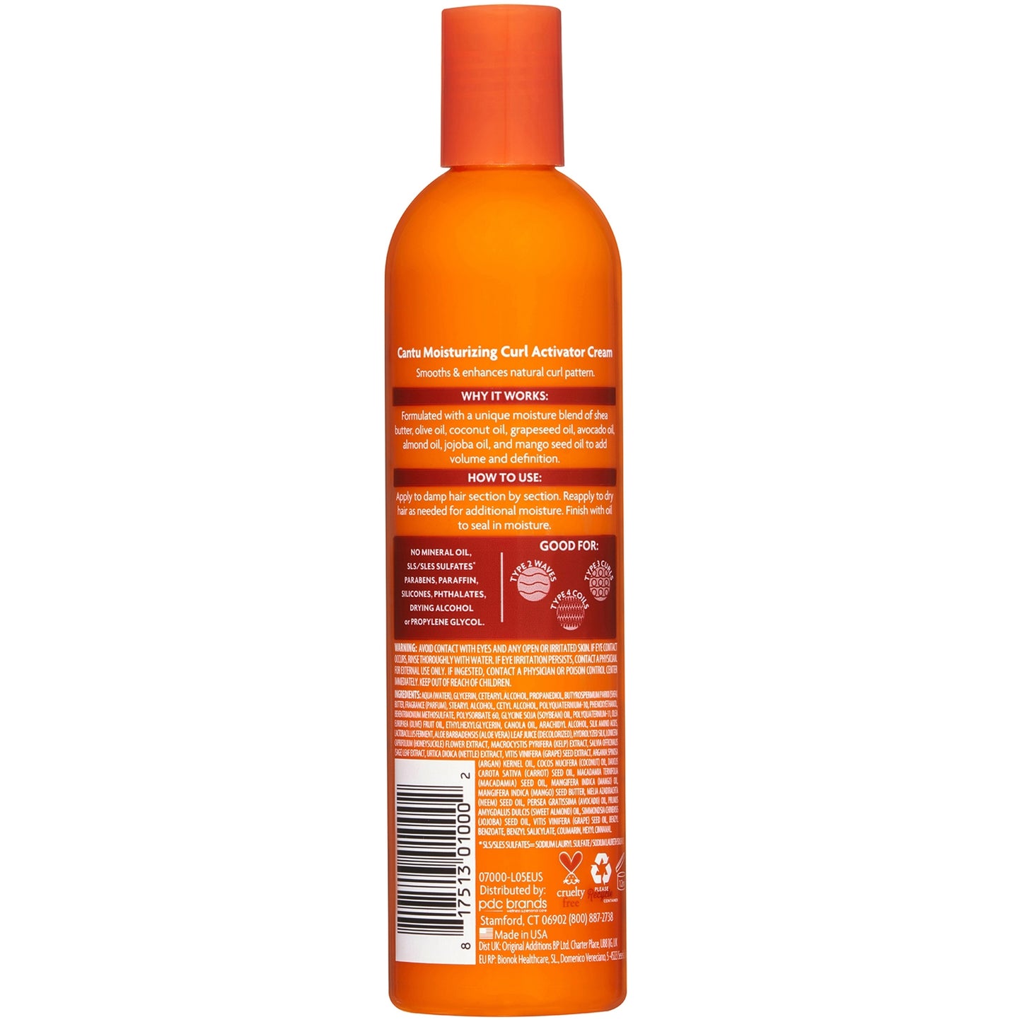 Cantu Shea Butter for Natural Hair Moisturizing Curl Activator Cream 355 ml