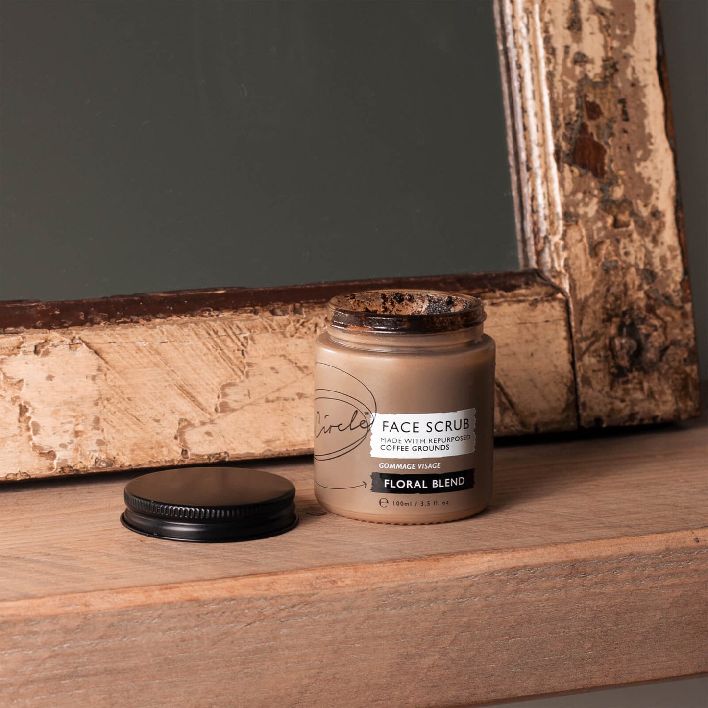 UpCircle Floral Face Scrub with Coffee 100ml