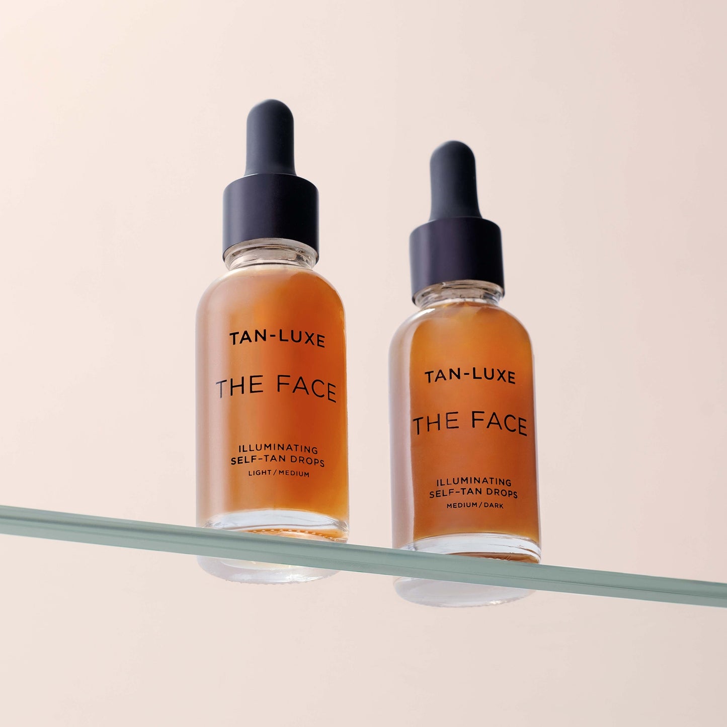 Tan-Luxe The Face Illuminating Self-Tan Drops 30ml - Light/Medium