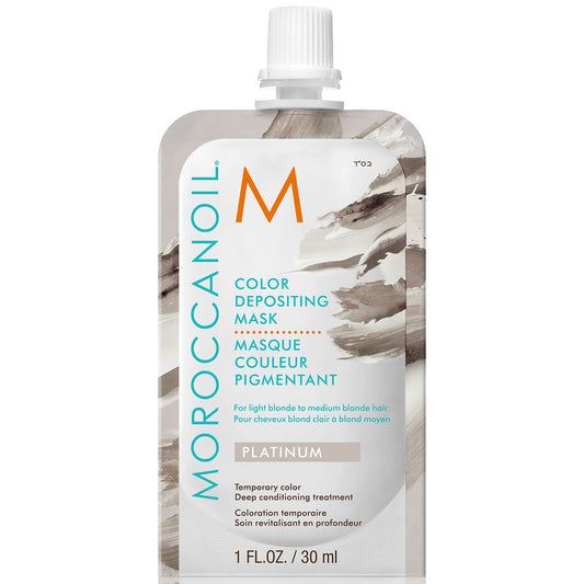 Moroccanoil Color Depositing Mask 30ml (Various Shades) - Platinum