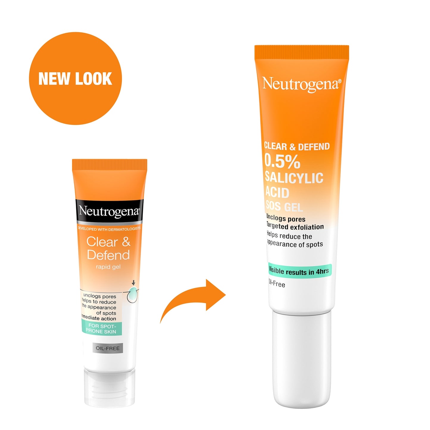 Neutrogena Clear and Defend 0.5% Salicylic Acid SOS Gel 15ml