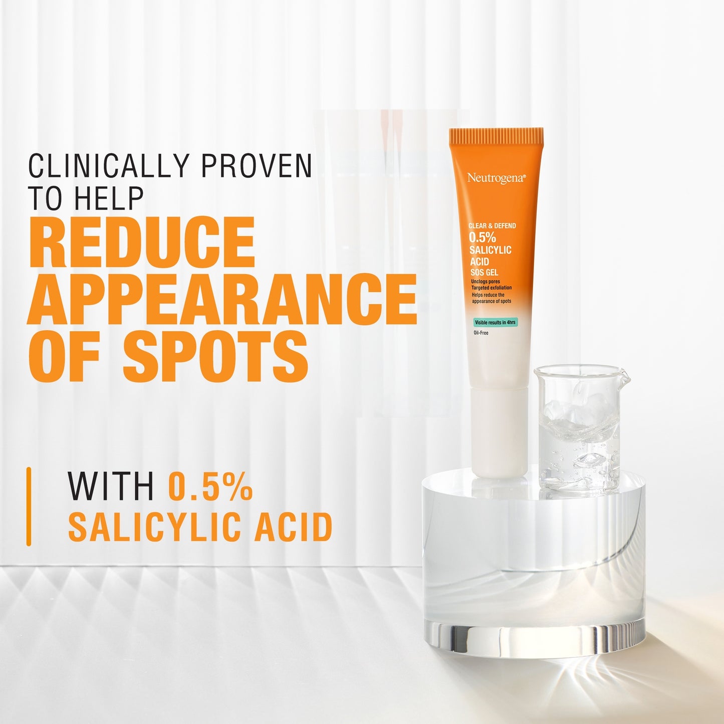 Neutrogena Clear and Defend 0.5% Salicylic Acid SOS Gel 15ml