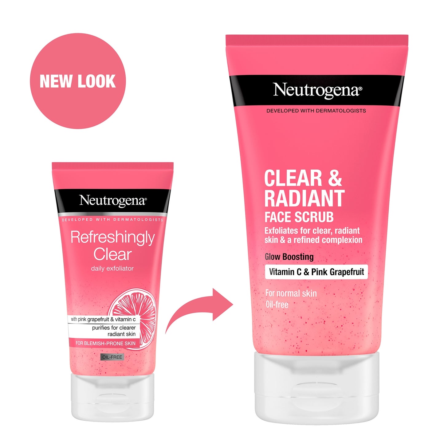 Neutrogena Clear and Radiant Face Scrub 150ml