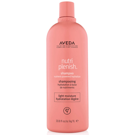 Aveda Nutriplenish Light Moisture Shampoo 1000ml (Worth £100.00)