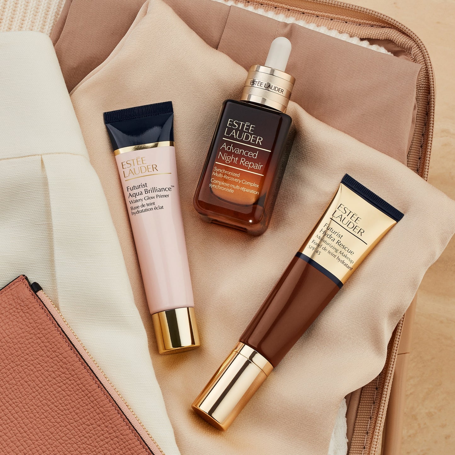 Estée Lauder Futurist Hydra Rescue Moisturising Foundation Makeup SPF45 (Various Shades) - 1W2 Sand