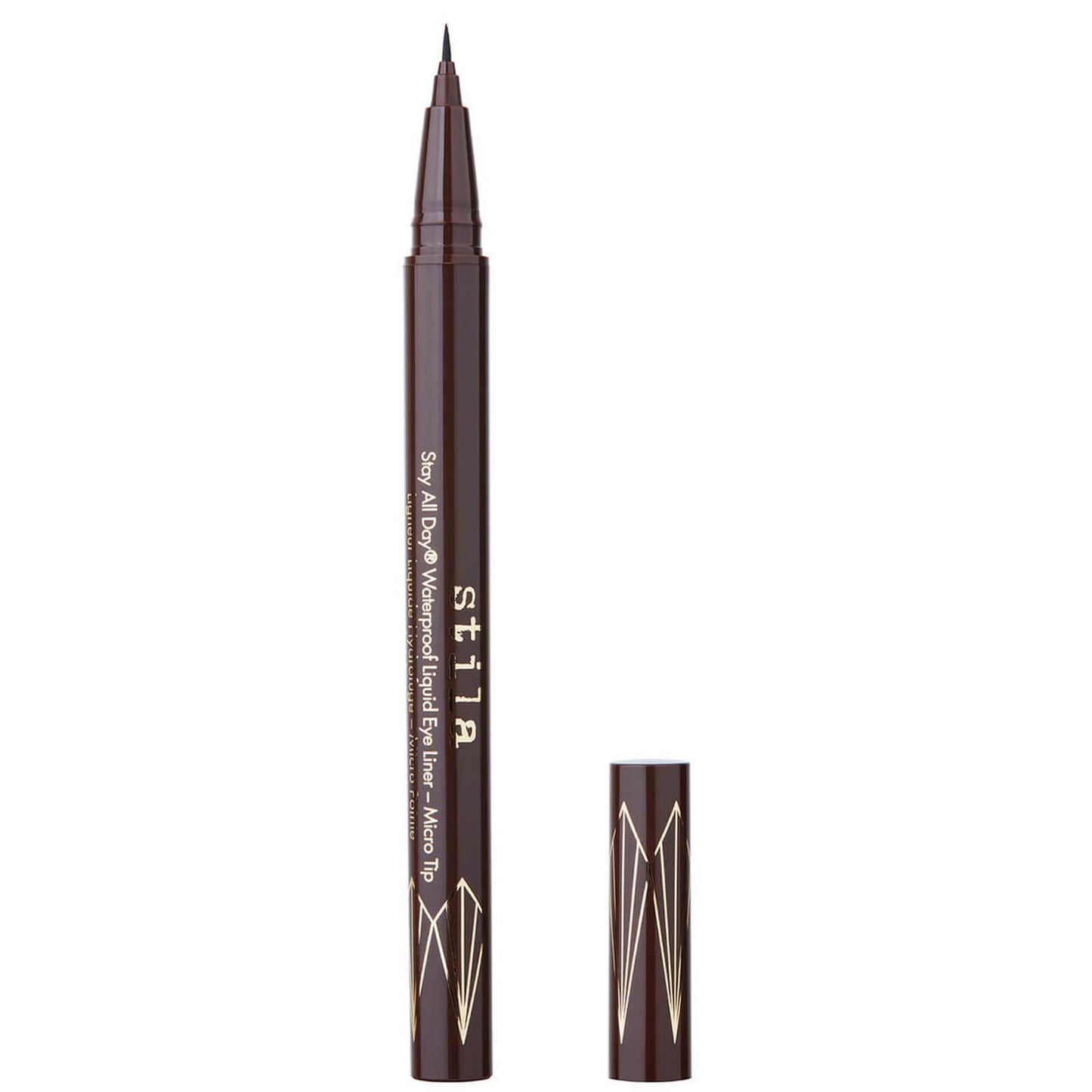 Stila Stay All Day Liquid Eye Liner Micro Tip 0.5ml - Dark Brown