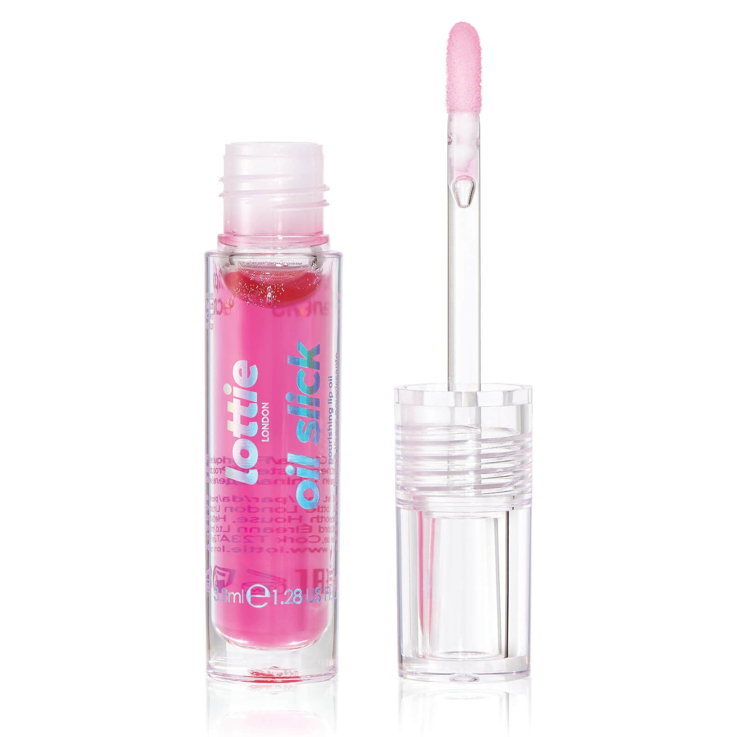 Lottie London Oil Slick Lip Oil 3.8ml (Various Shades) - Peachy Cheeks