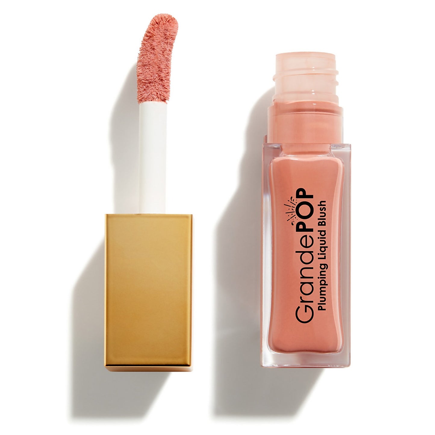 GRANDE Cosmetics GrandePOP Plumping Liquid Blush 10ml (Various Shades) - Cinnamon Sugar