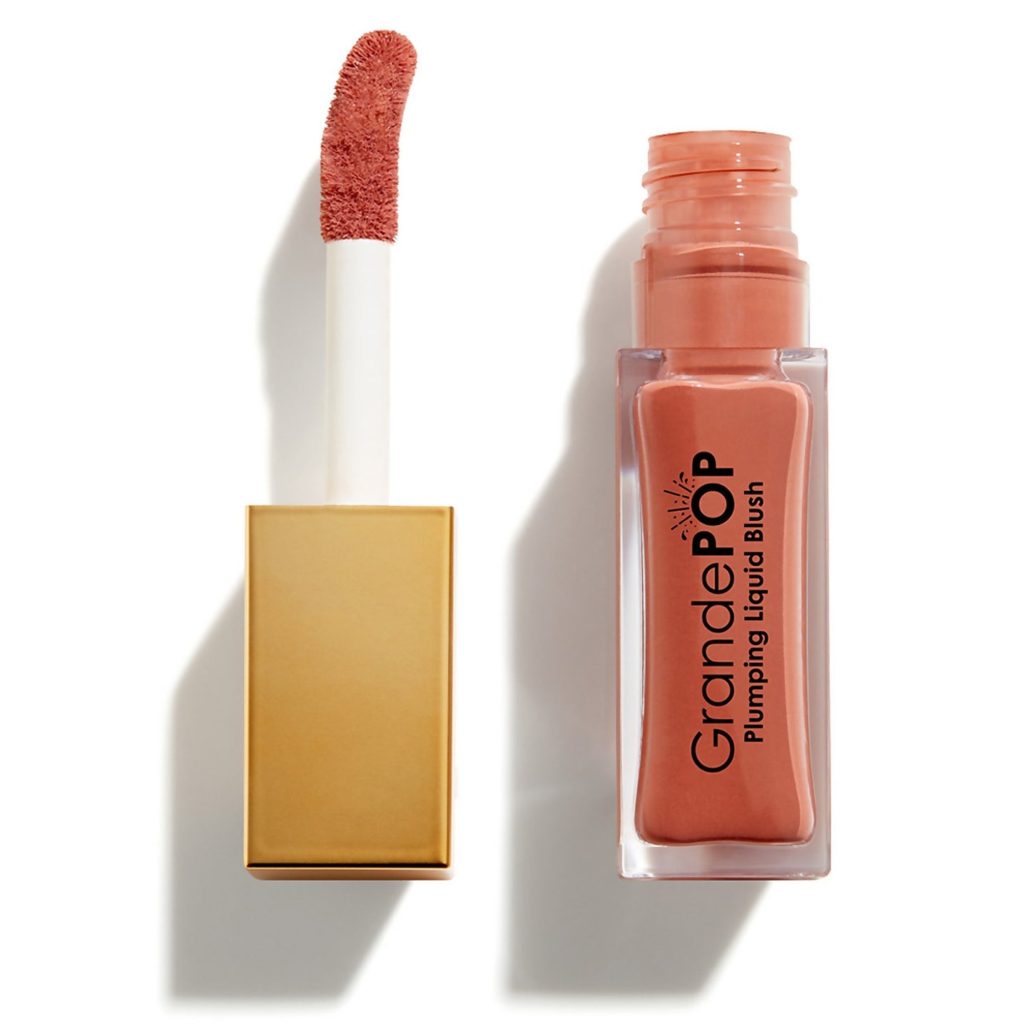 GRANDE Cosmetics GrandePOP Plumping Liquid Blush 10ml (Various Shades) - Cinnamon Sugar
