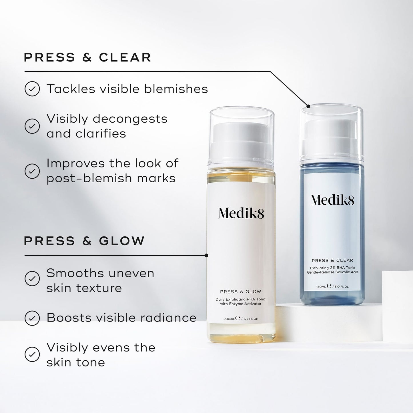 Medik8 Press and Glow Tonic 200ml