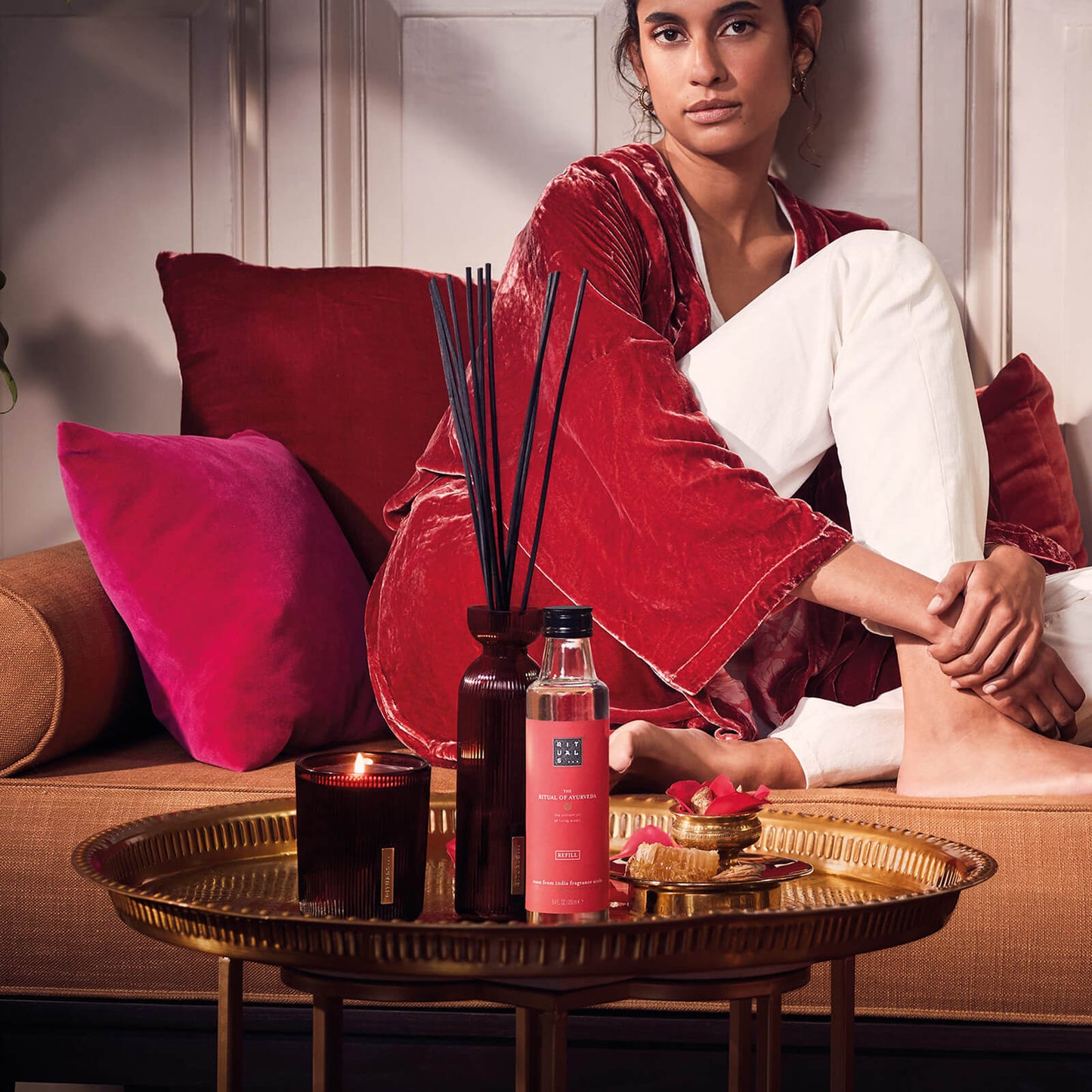 Rituals The Ritual of Ayurveda Sweet Almond & Indian Rose Reed Diffuser Refill 250ml