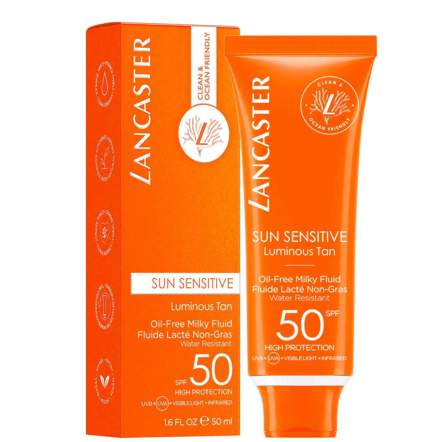 Lancaster Zonbescherming Sun Care Zonnebrandcrème Unisex 50ml