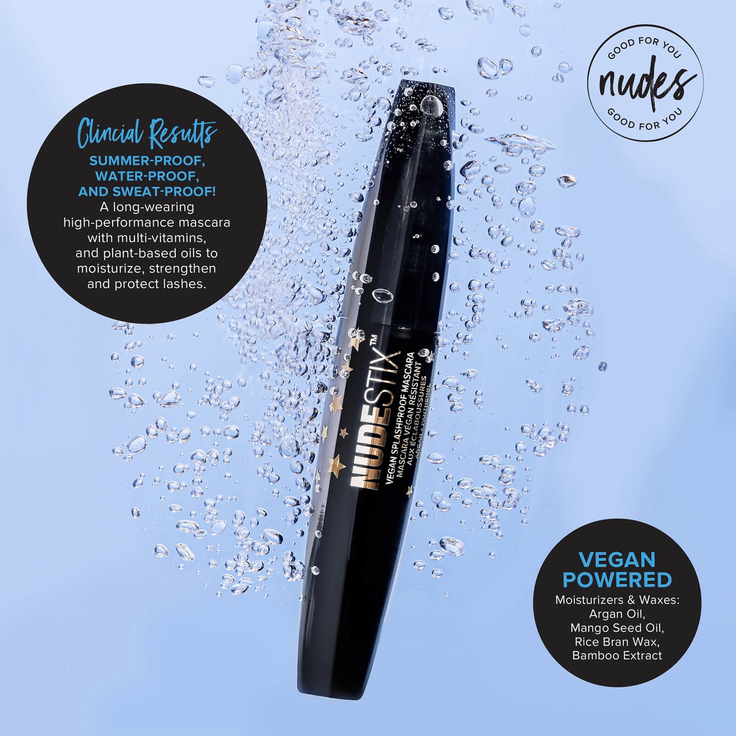 Nudestix Vegan Splashproof Mascara