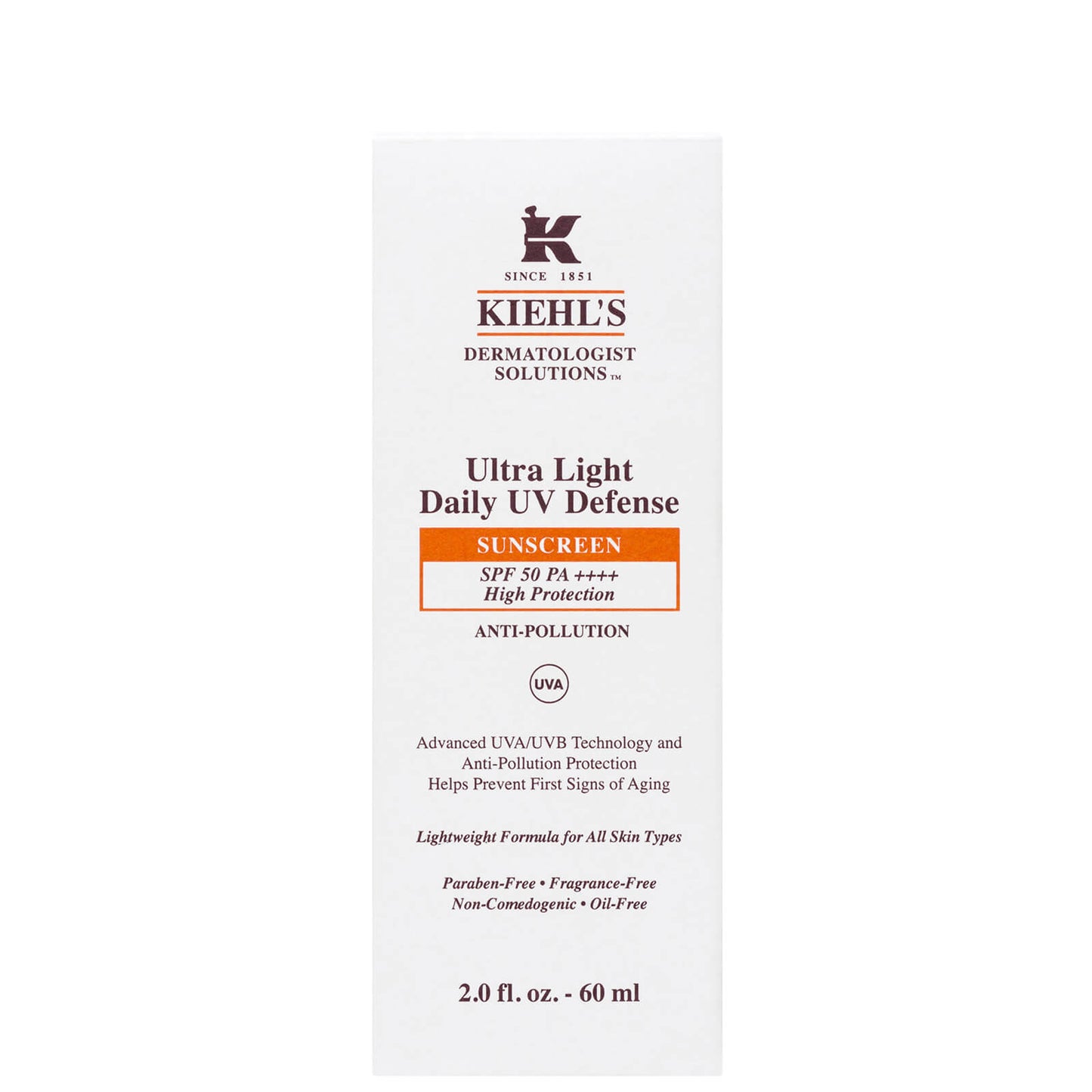 Kiehl’s Ultra Light Daily UV Defense SPF50