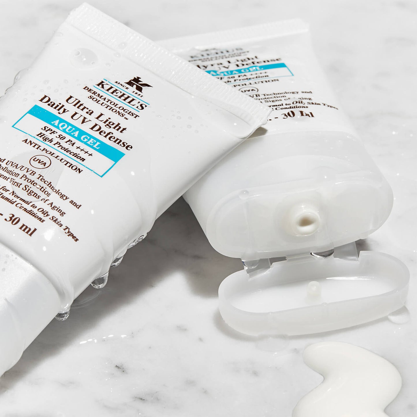 Kiehl's Ultra Light Daily UV Defense Aqua Gel SPF 50 PA++++ (Various Sizes) - 30ml
