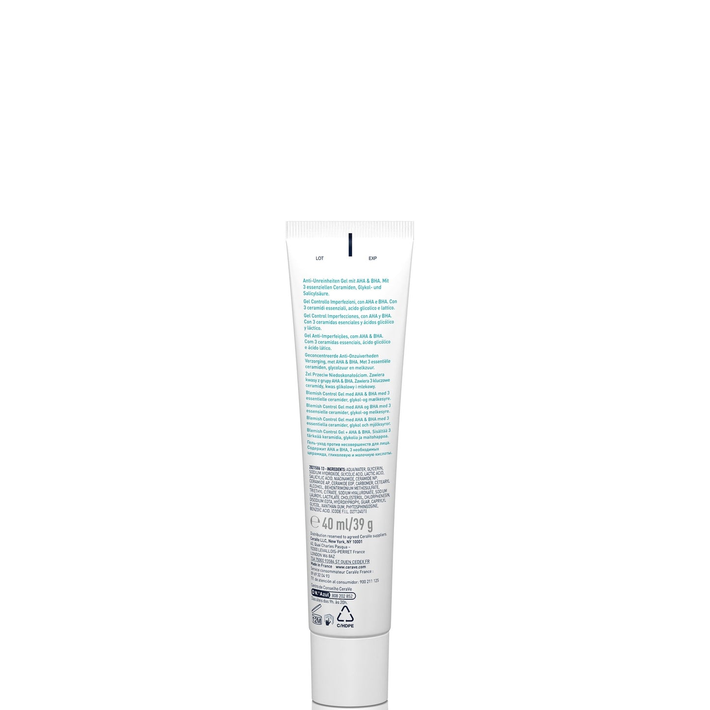 Blemish Control Gel Moisturiser with 2% Salicylic Acid & Niacinamide