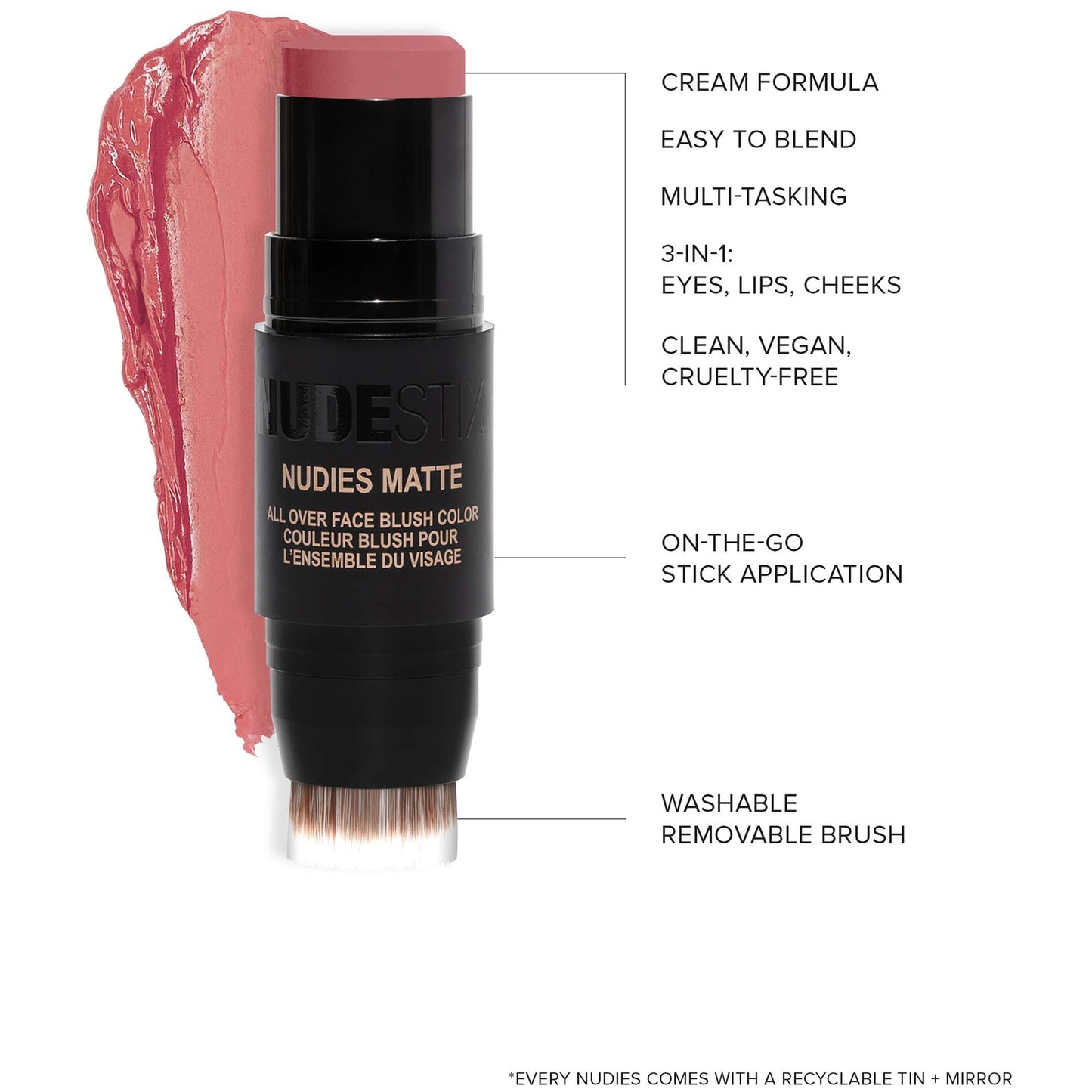 Nudestix NUDIES All Over Face Matte Blush