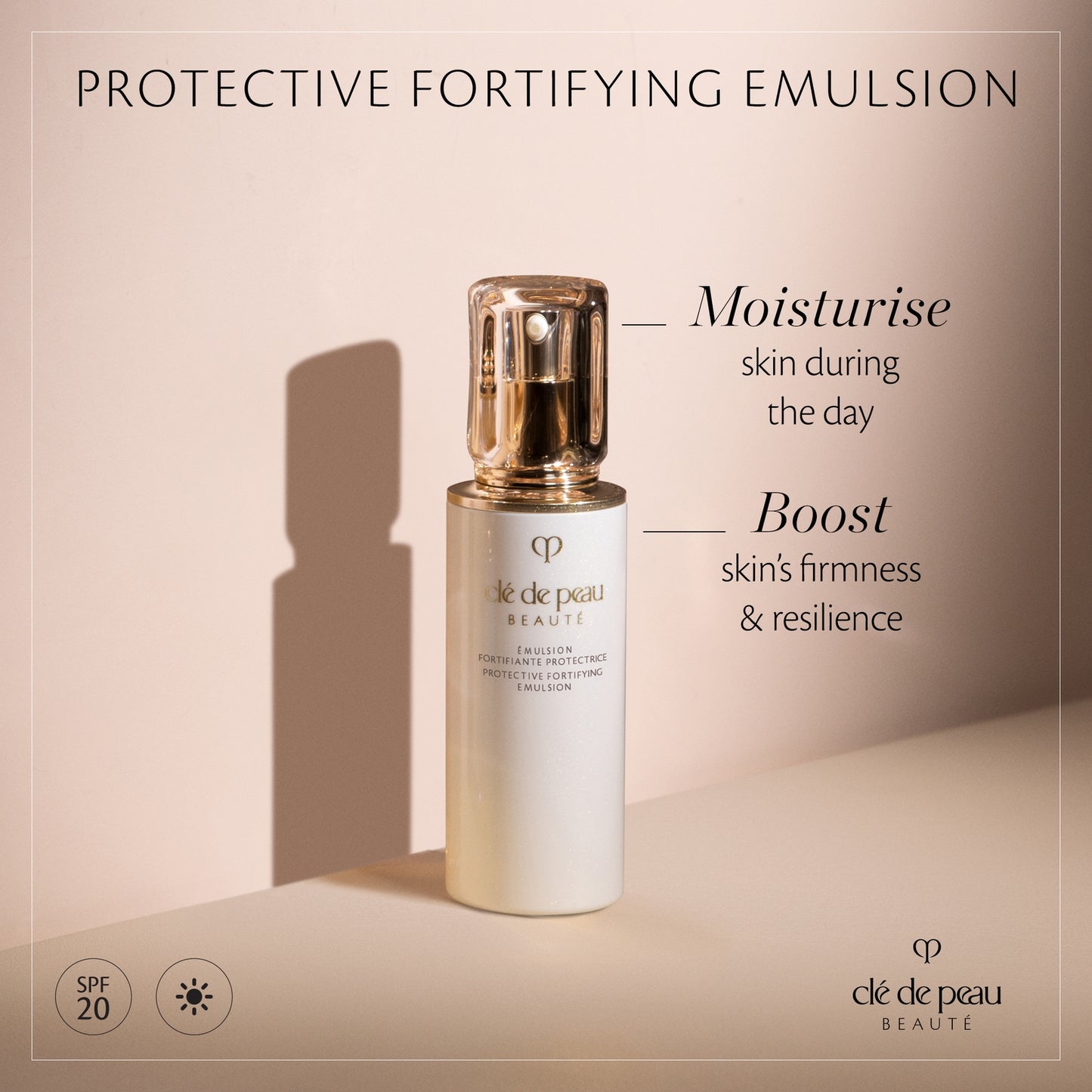 Clé de Peau Beauté Key Radiance Care Protective Fortifying Emulsion
