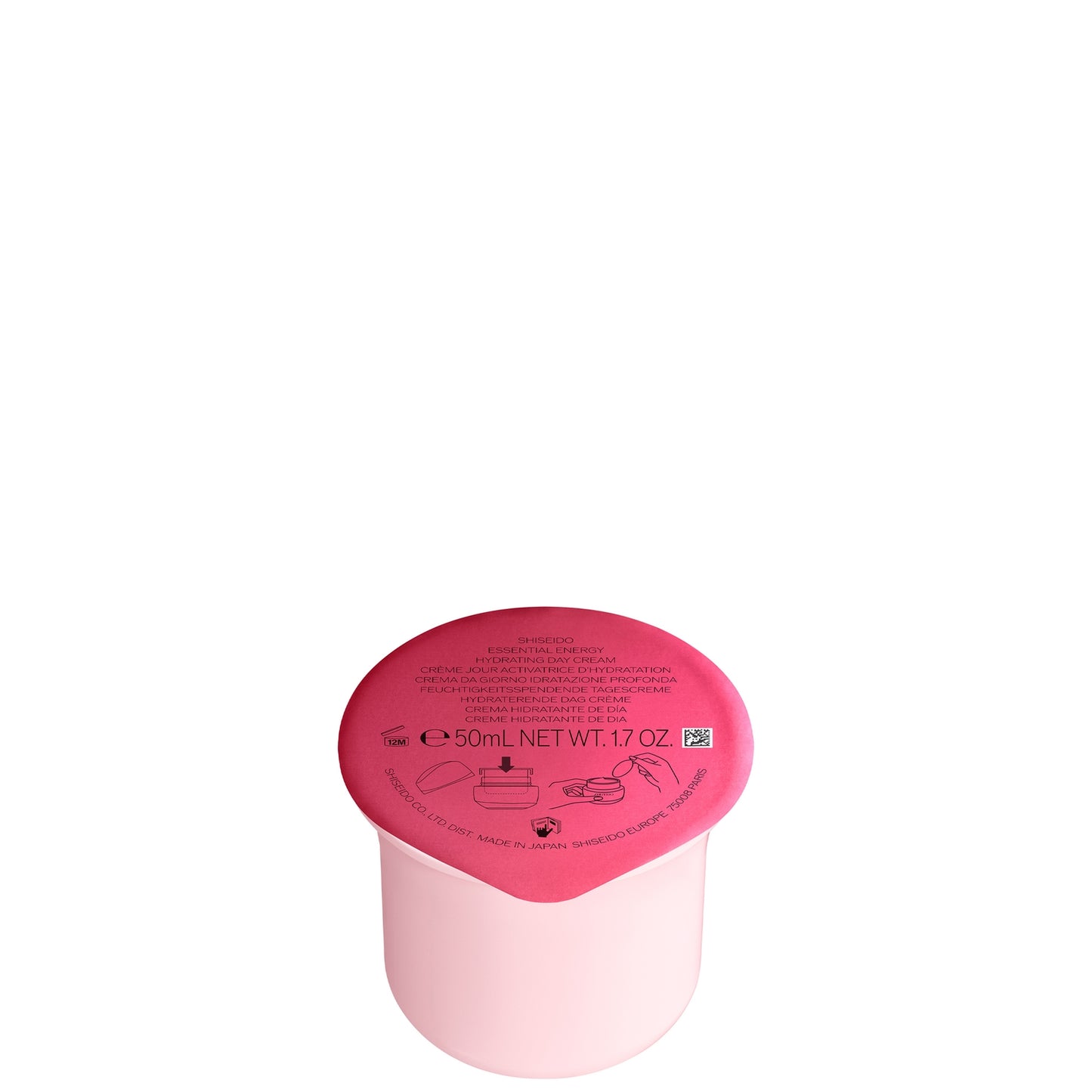 Shiseido Exclusive Essential Energy Hydraterende Dagcrème SPF20 Navulling 50 ml