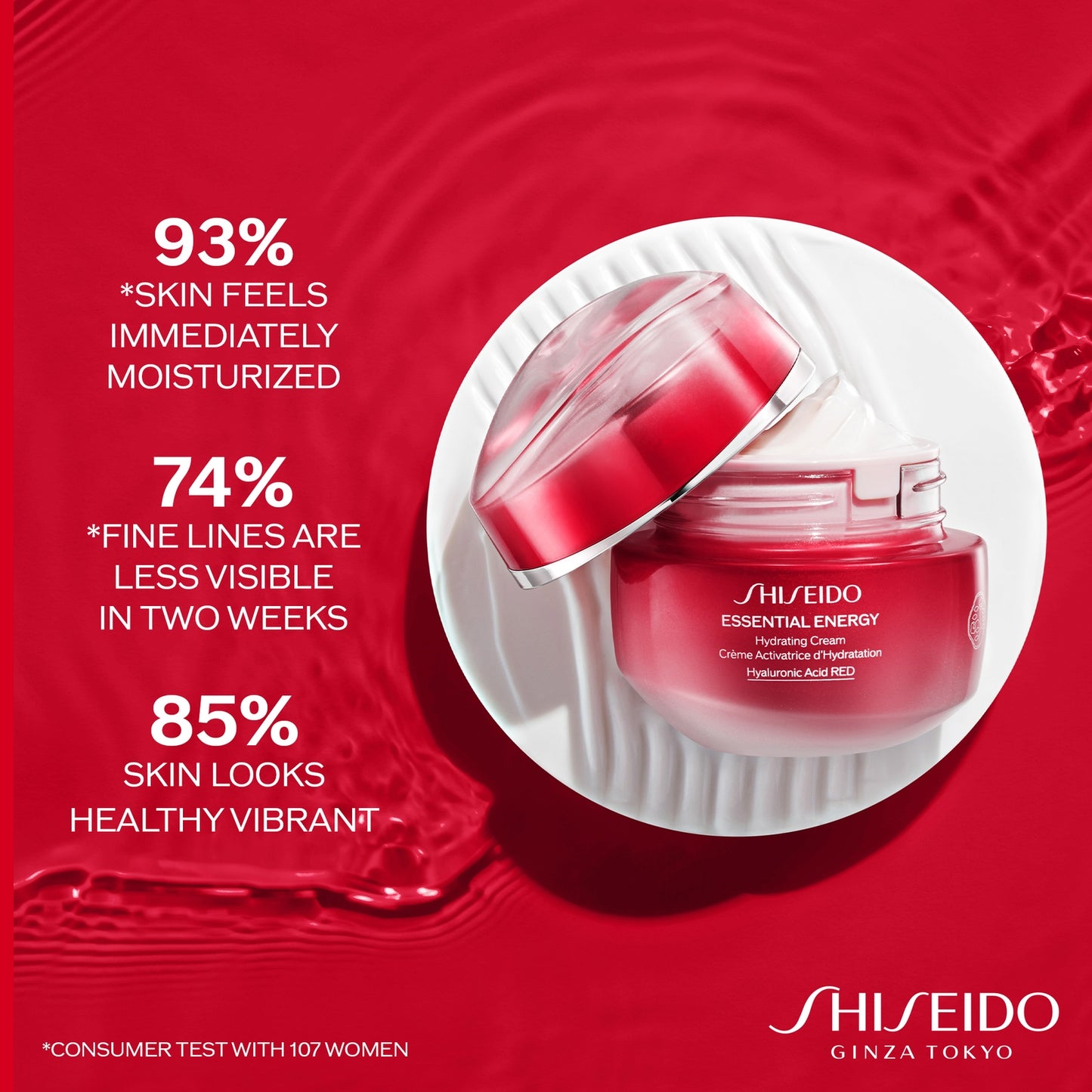 Shiseido Exclusive Essential Energy Hydraterende Dagcrème SPF20 Navulling 50 ml